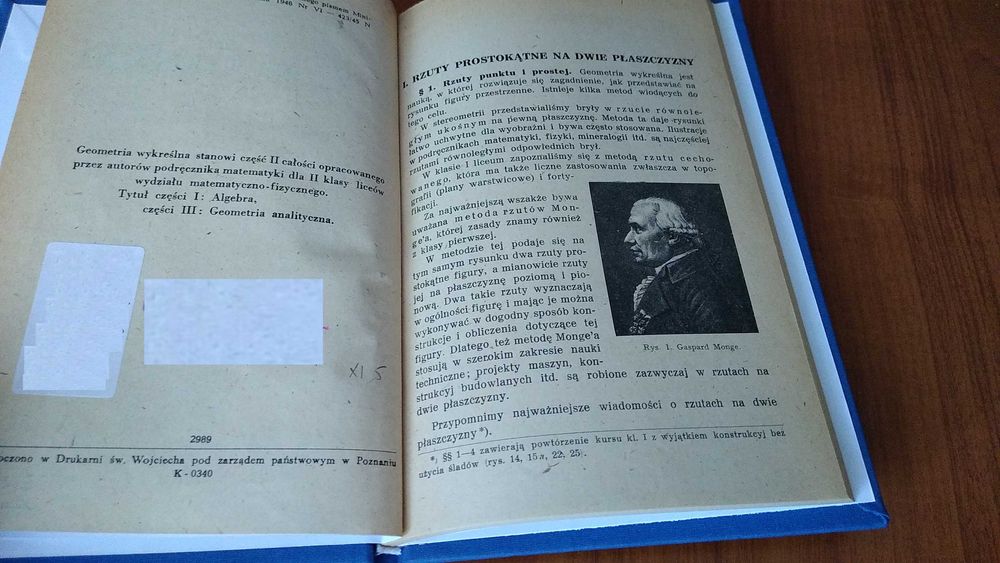 Geometria wykreślna dla 2 klasy liceum Straszewicz Kulczycki TWARDA