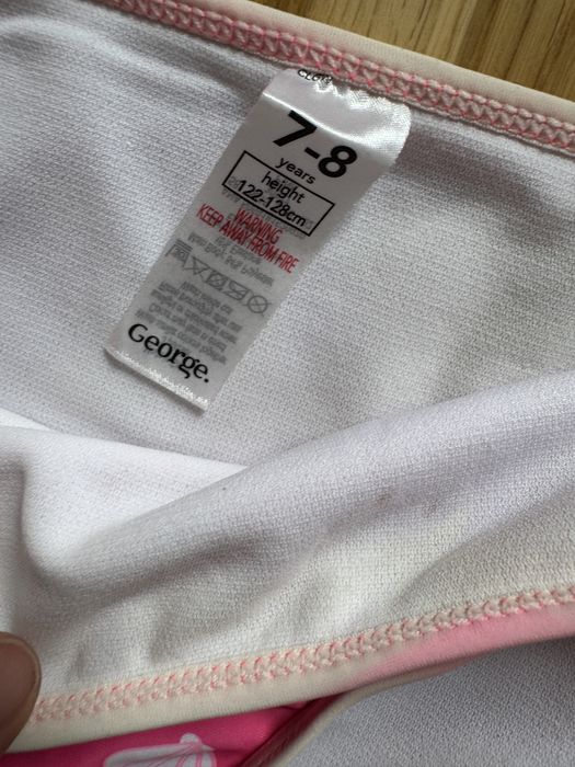 Komplet kąpielowy George 122/128 kostium