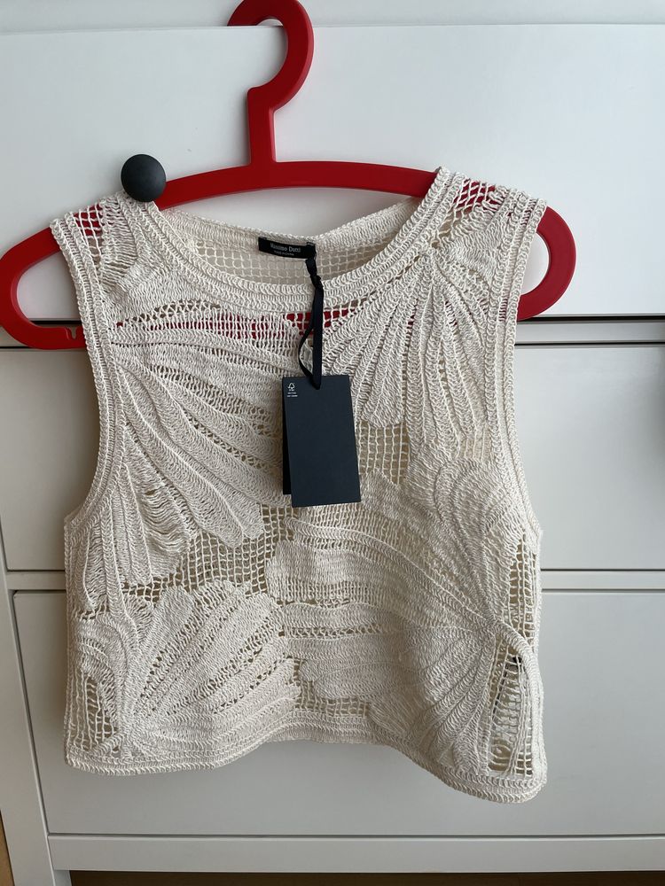 Ażurowy Top Massimo Dutti s/m