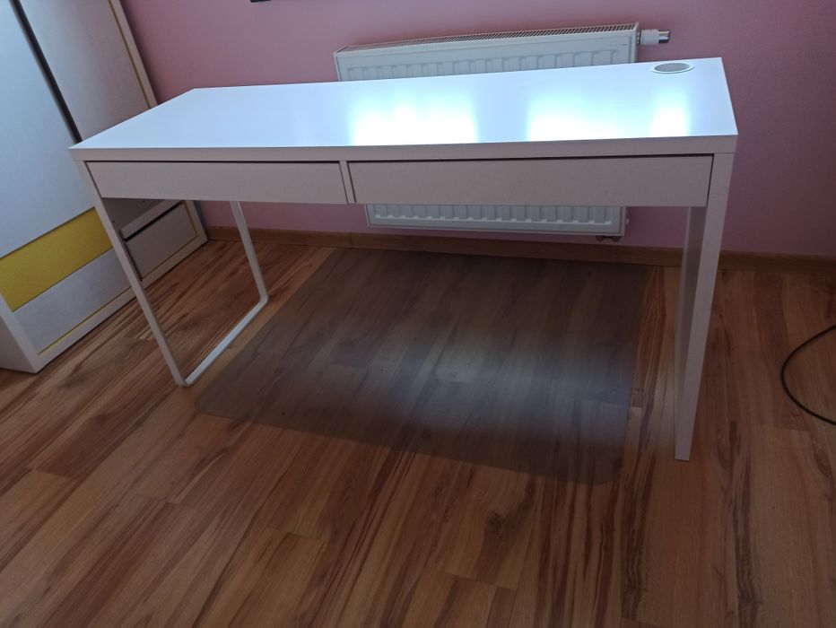 Biurko IKEA białe 142x50