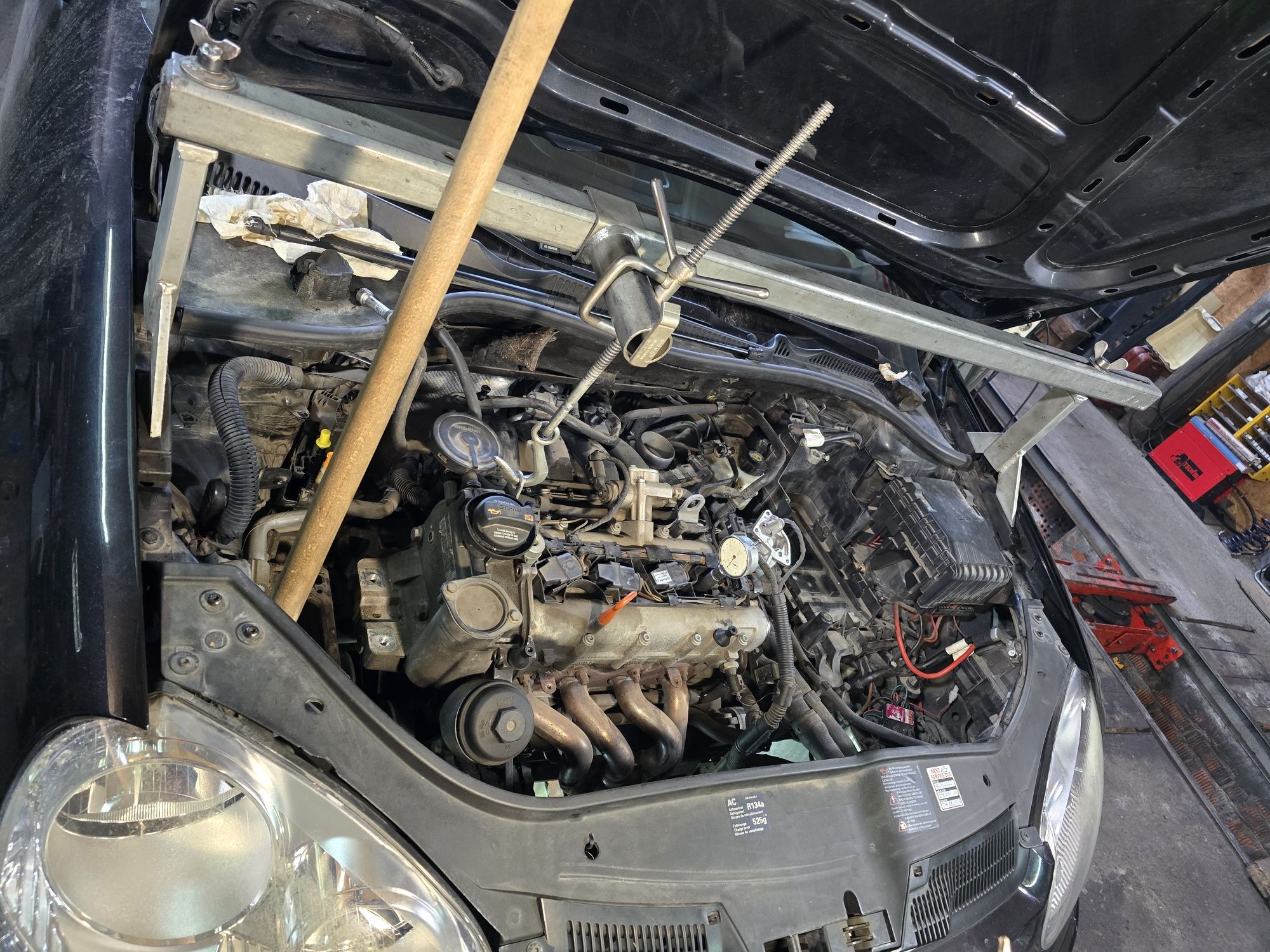 VW переделка красных поворотов на жёлтые