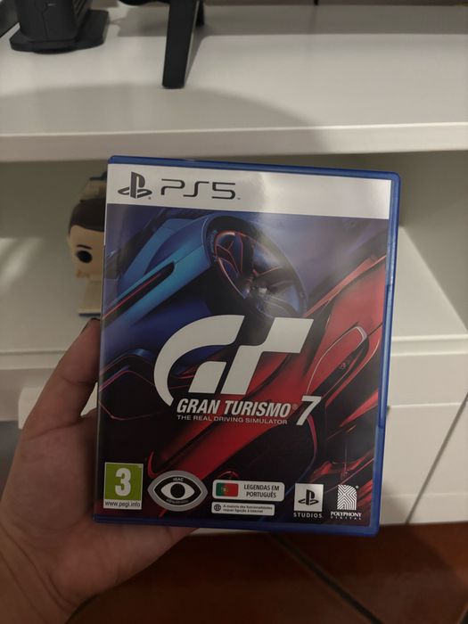 Ps5 + 2 comandos + base arrefecimento + jogos