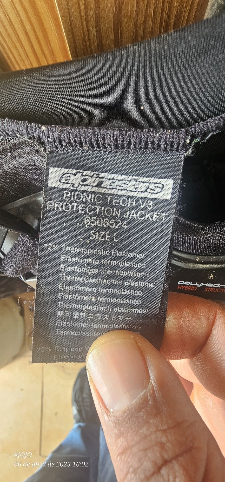 Equipamento mota