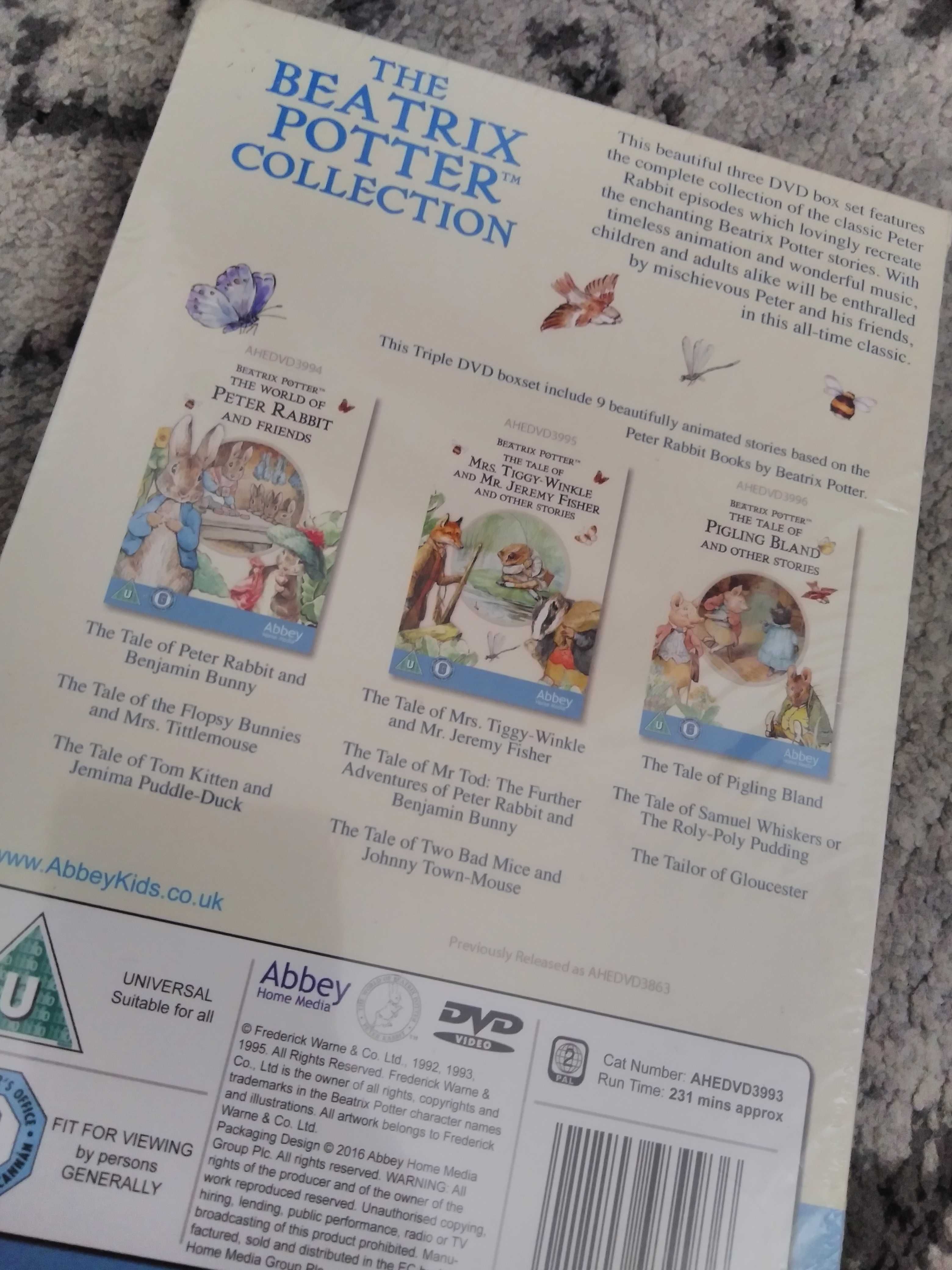 Beatrix Potter DVD collection