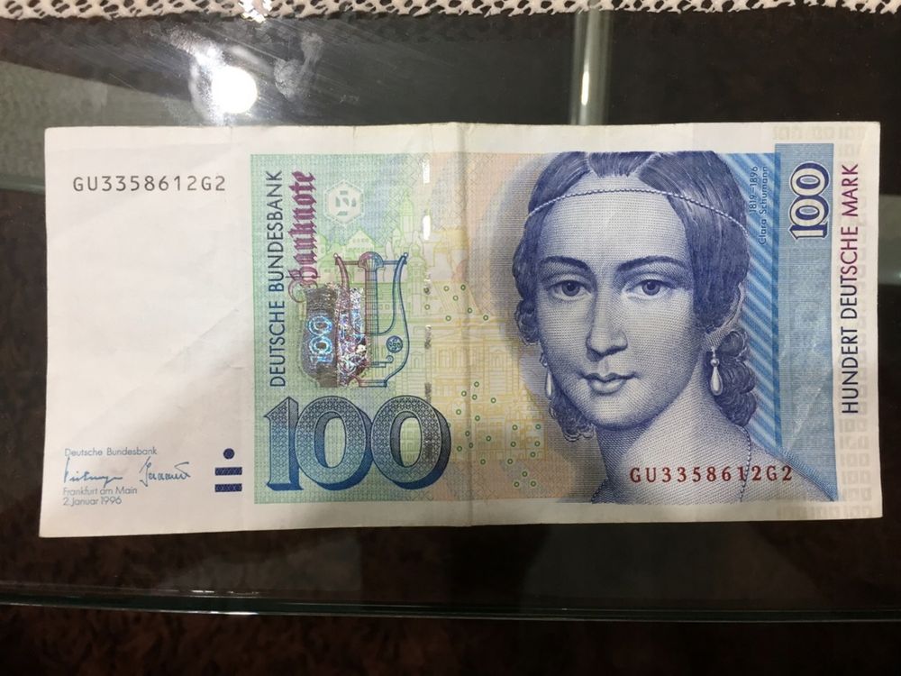 100 marek niemieckich 1996 !