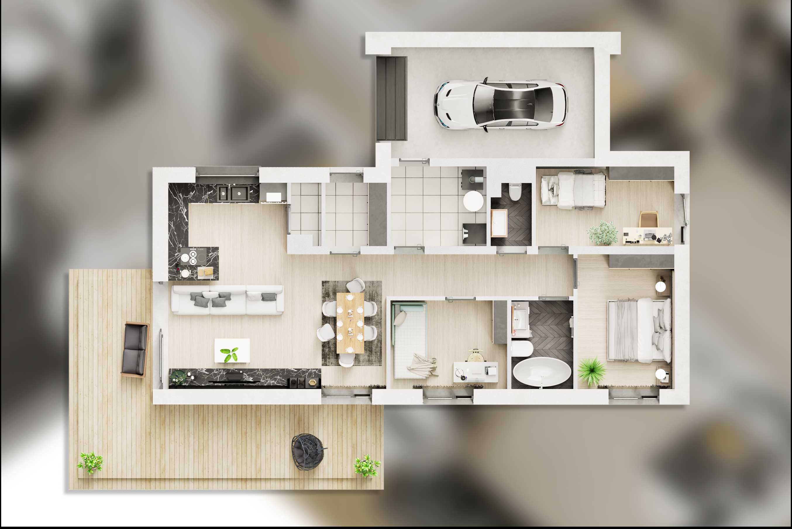 Dom Parterowy | 107 m² | Olkusz, ul. Krucza Góra