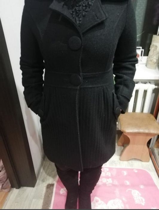 Натуральное кашемировое пальто