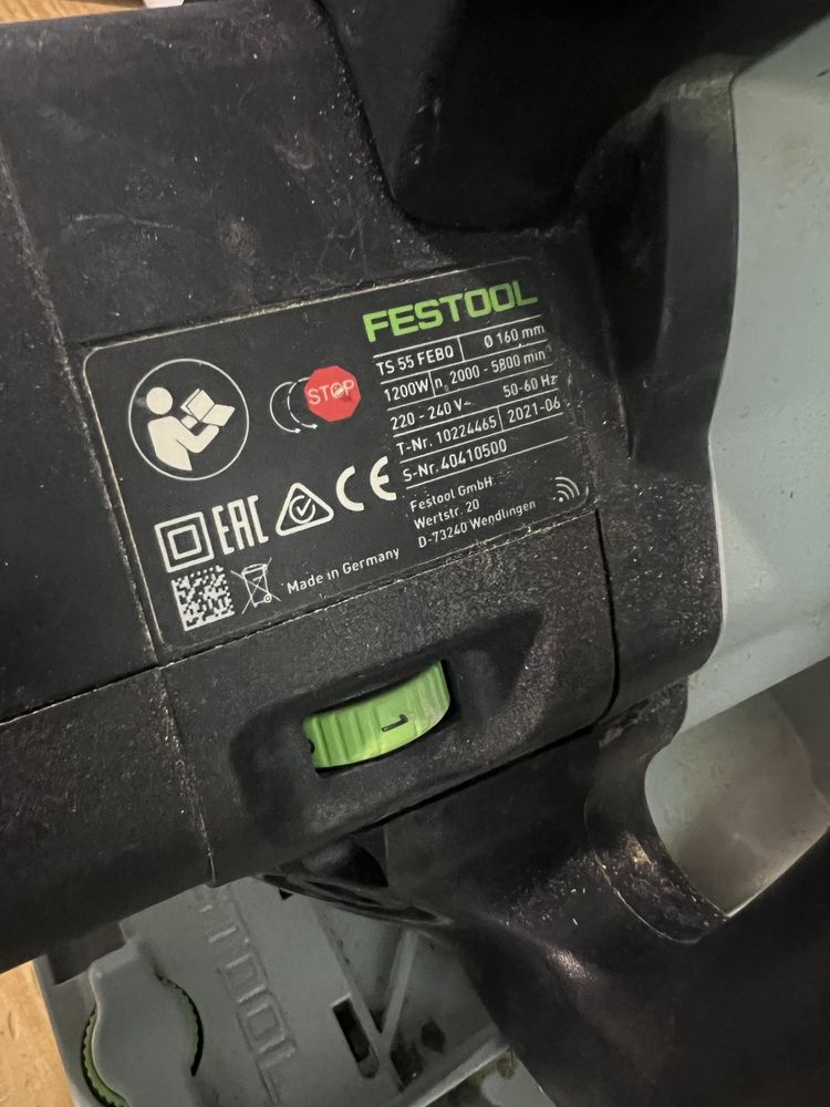 Пила дисковая Festool TS 55 FEBQ-Plus 2021 год