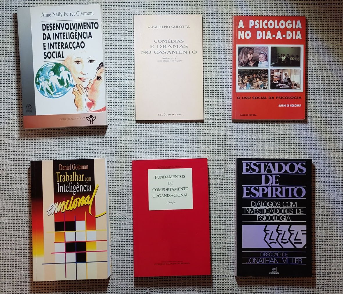 Livros de gestão, recursos humanos e psicologia