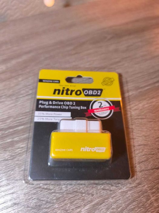 Чип-бокс Nitro OBD2 чип тюнінг бензинового двигуна
