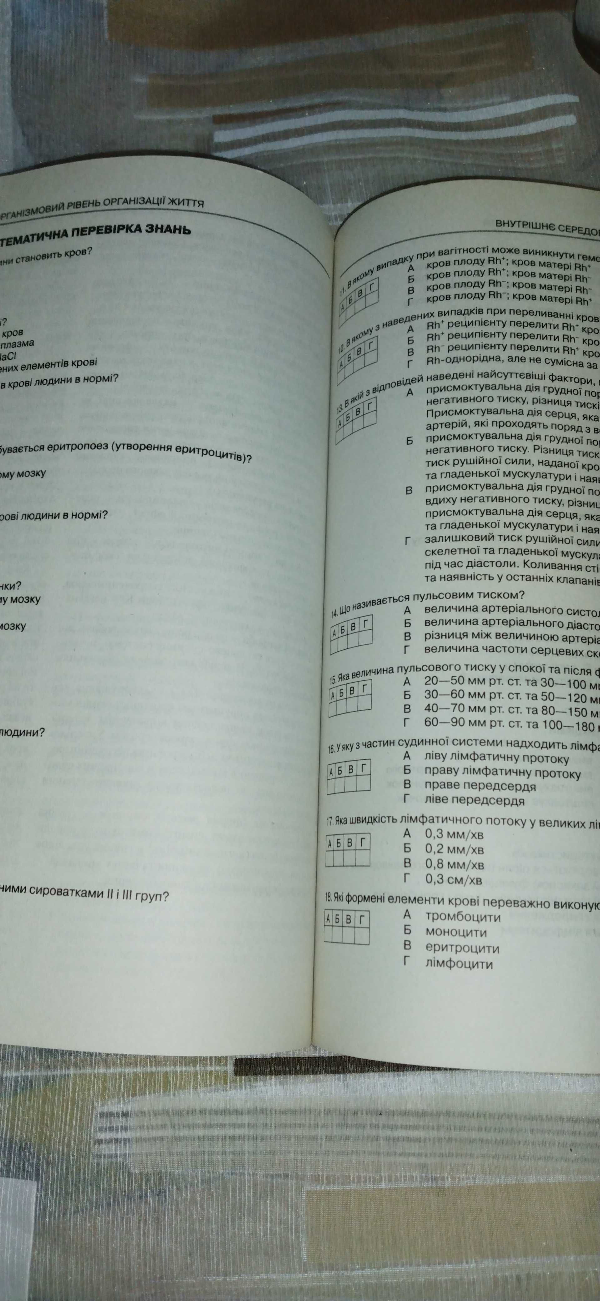 Посібник для ЗНО «Біологія" (2013).
