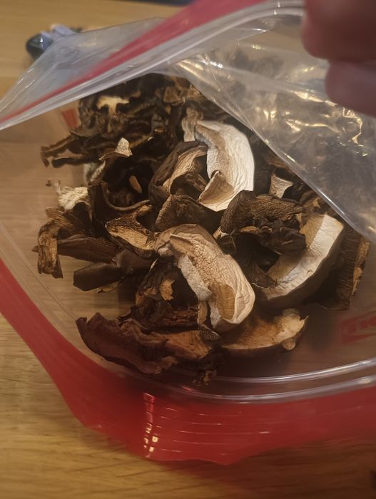 Grzyby suszone promocja na święta okazja