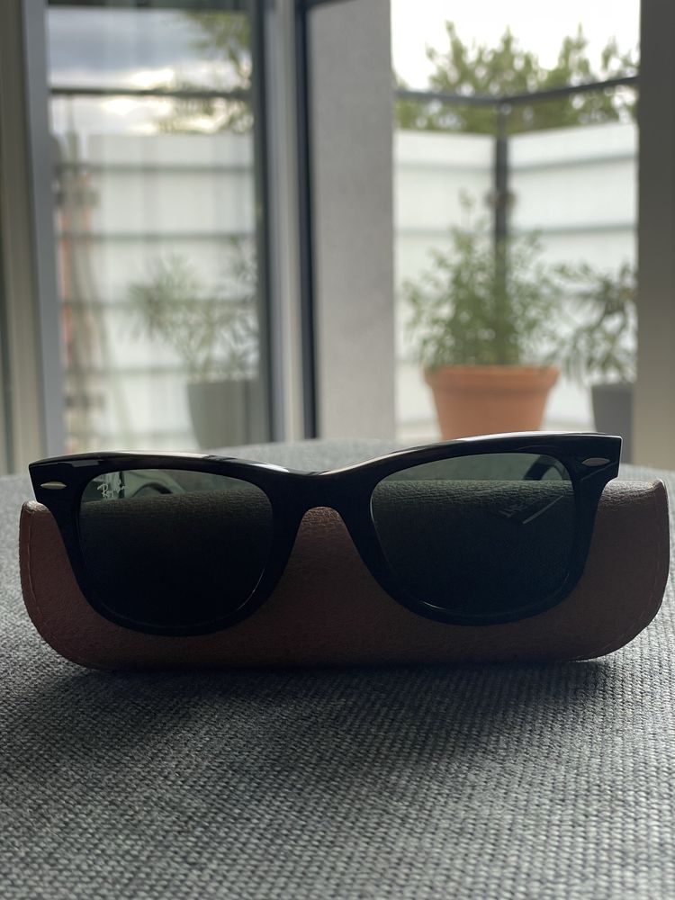 Ray-Ban Wayfarer ORB2140 G-15 Green • Oryginał • Nowe z Etui!