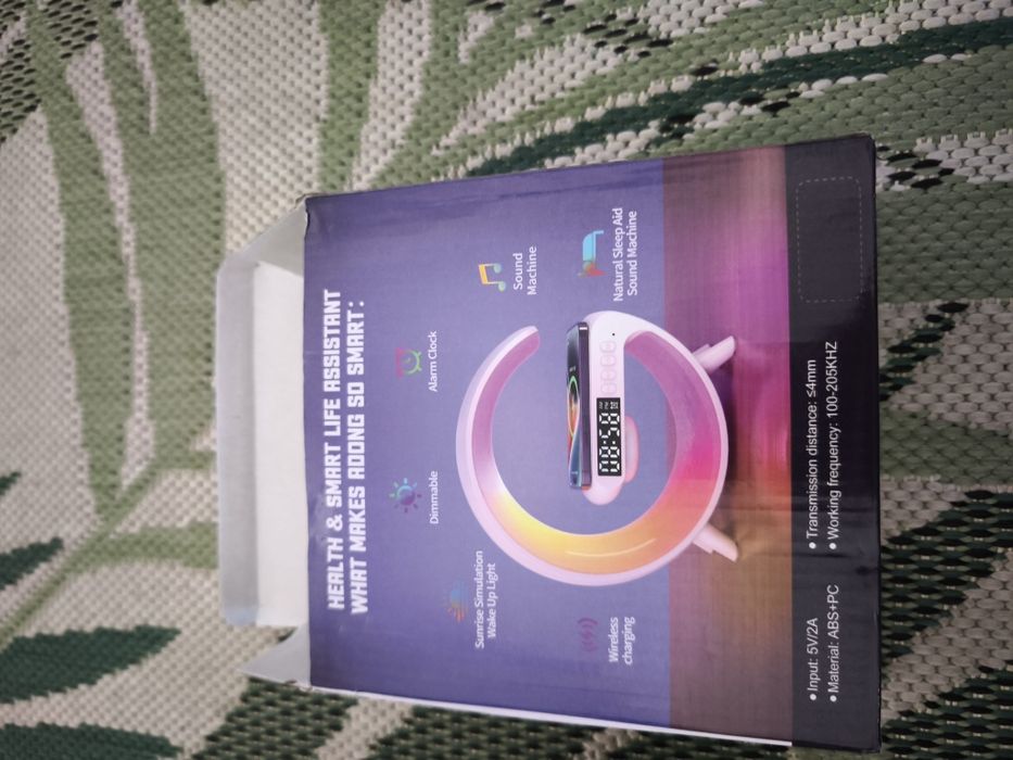 Inteligentny zegar, budzik głośnik bluetooth