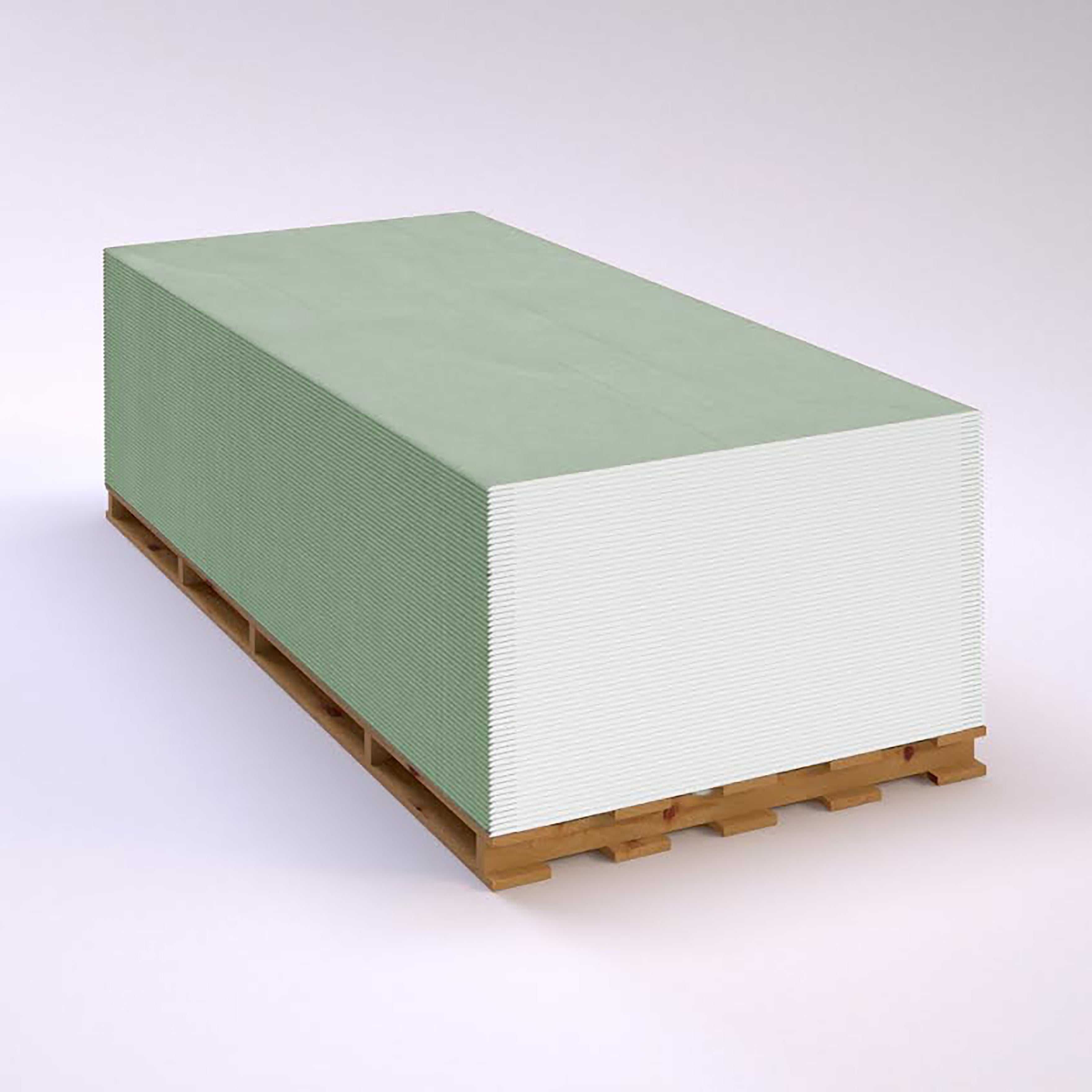 Płyta gipsowa impregnowana 120 x 260 cm 12,5 mm 3,12m2 woda