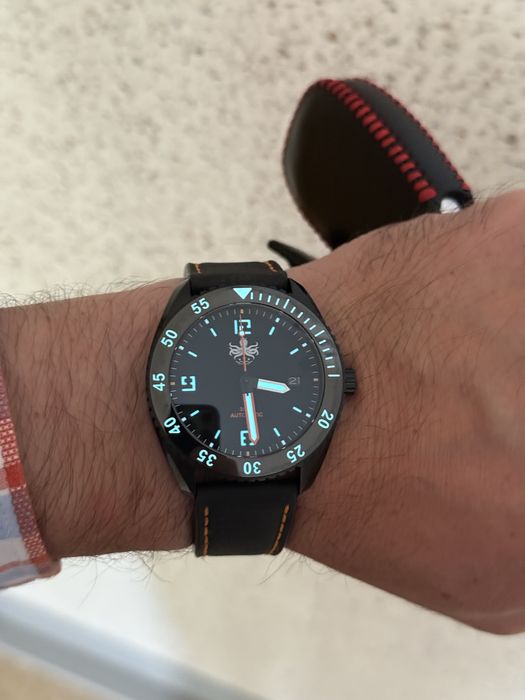 Phoibos Reef Master PY015D - дайверський годинник з сапфіровим склом