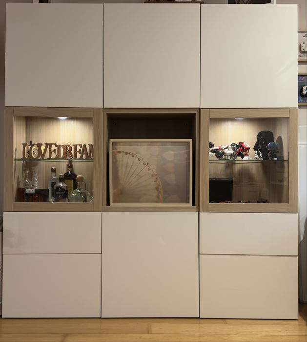 Conjunto móvel sala + móvel tv modelo Bestä - Ikea