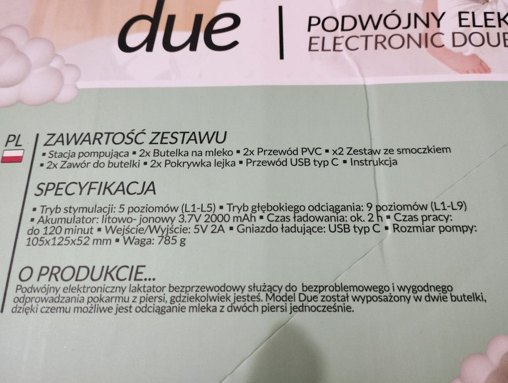 Laktator elektryczny Neno due