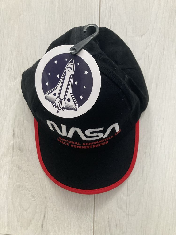 Czapka z daszkiem NASA rozmiar 54 dla chłopca. Nowa z metką.