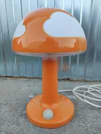 Lampka lampa grzybek Skojig Ikea pomarańczowa orange vintage retro PRL