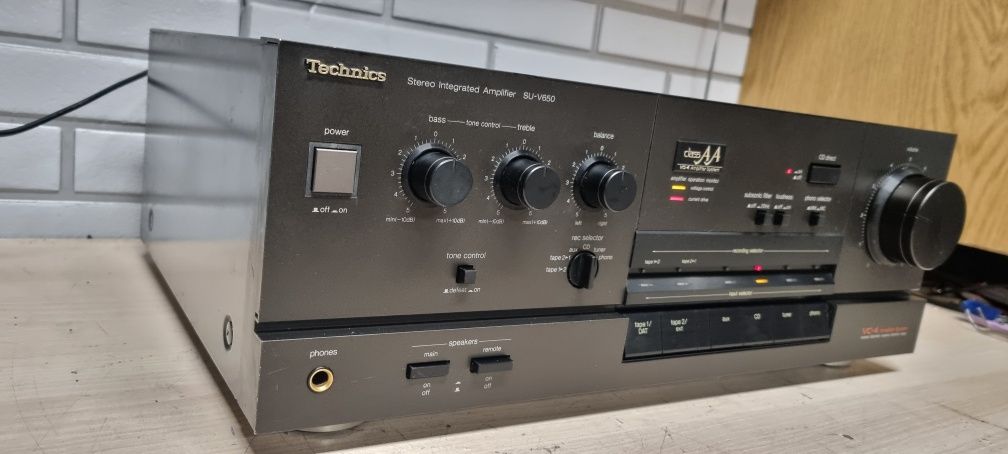 Wzmacniacz TECHNICS SU-V650 ClassAA. Japan