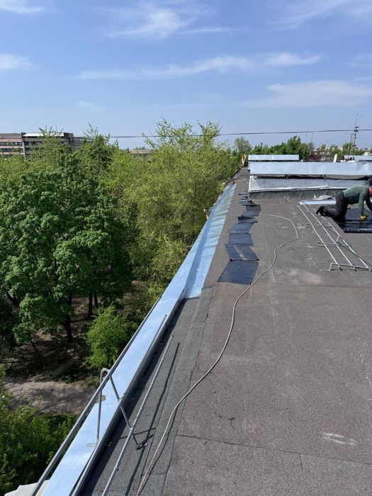 Ремонт мягкой кровли, еврорубероид, кровля гаражей, балконов.