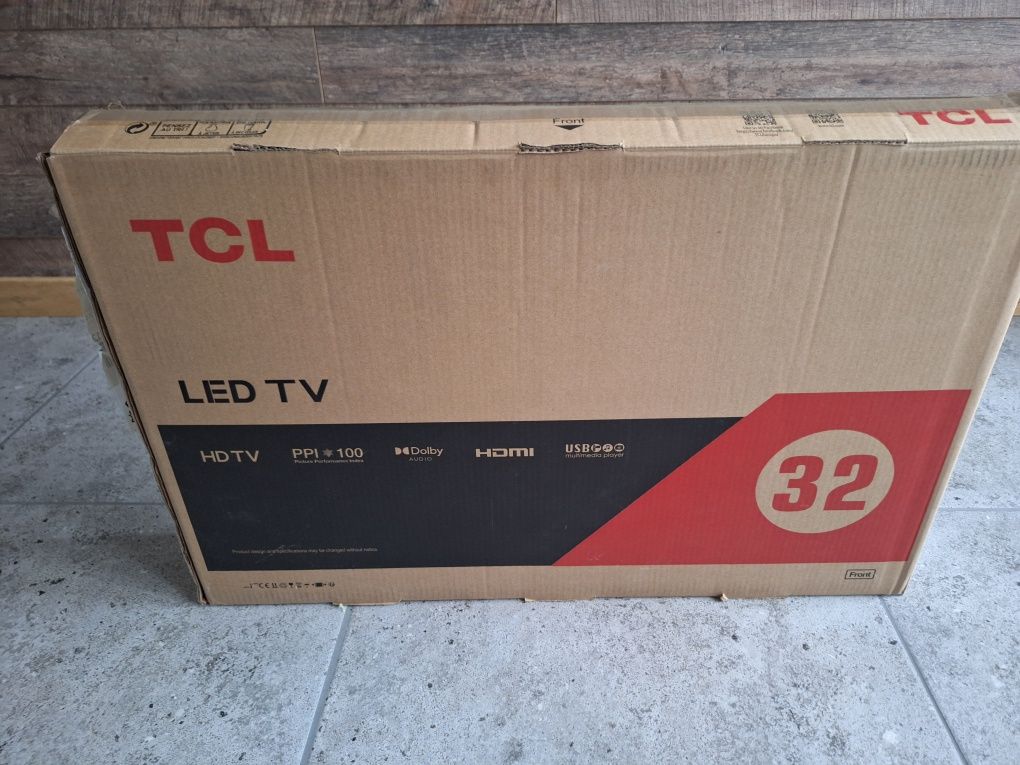 Telewizor tcl 32 + dekoder dvbt2