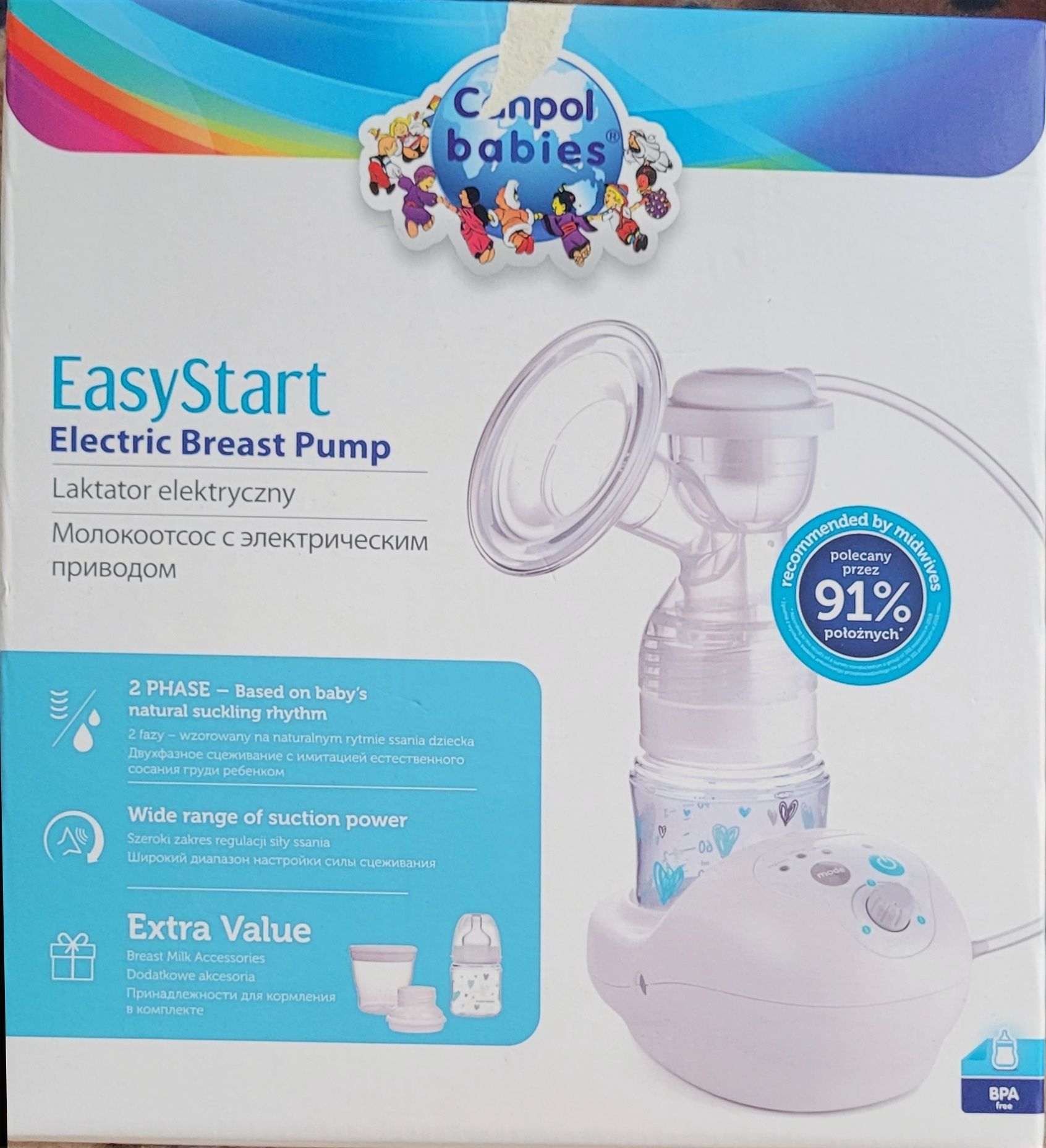 Laktator elektryczny Canpol Babies