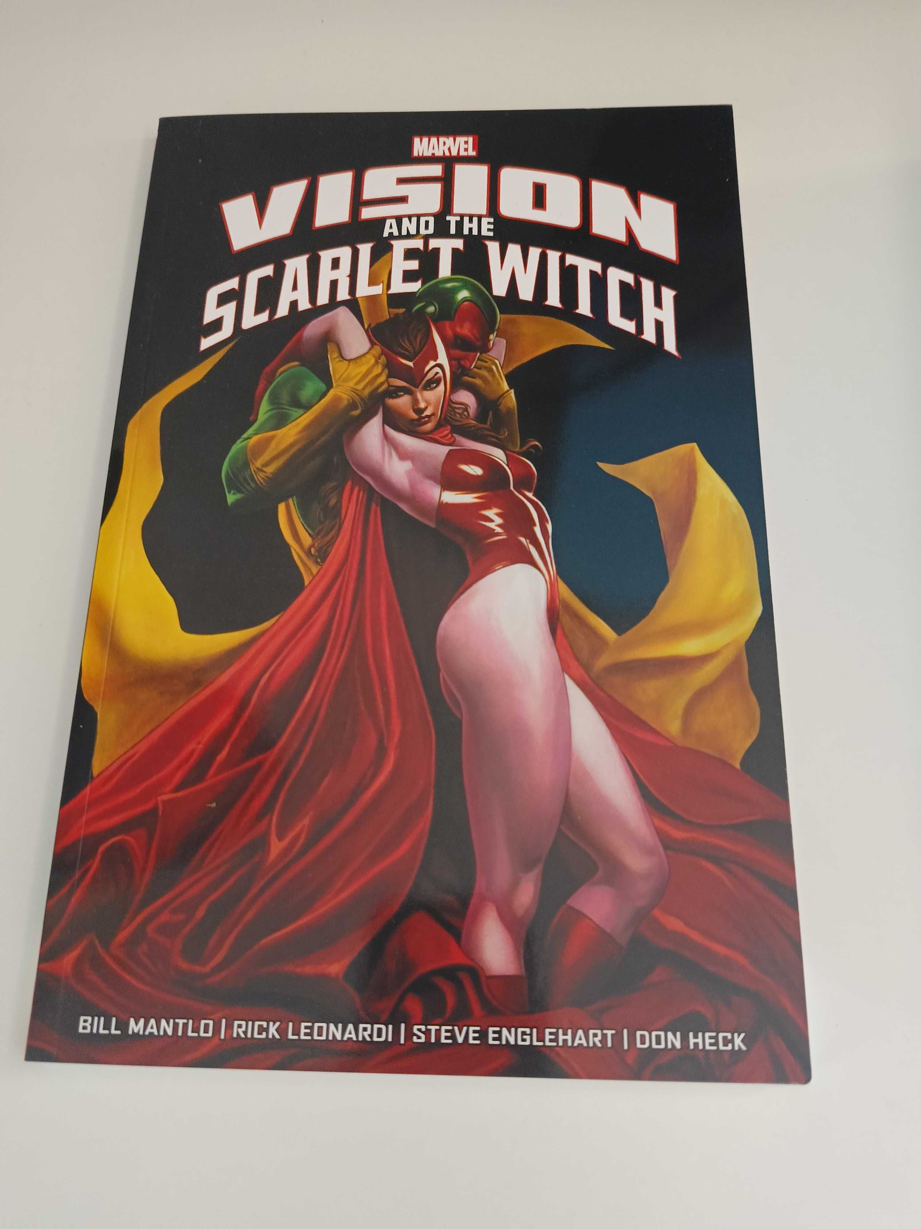 Komplet komiksów Marvel Scarlet Witch Vision komiksy jak nowe