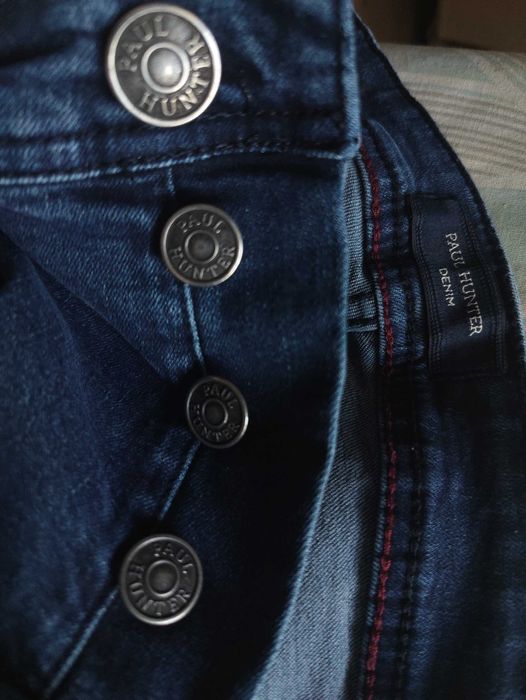 Джинсы Paul Hunter jeans Germany w36 stretch navy.