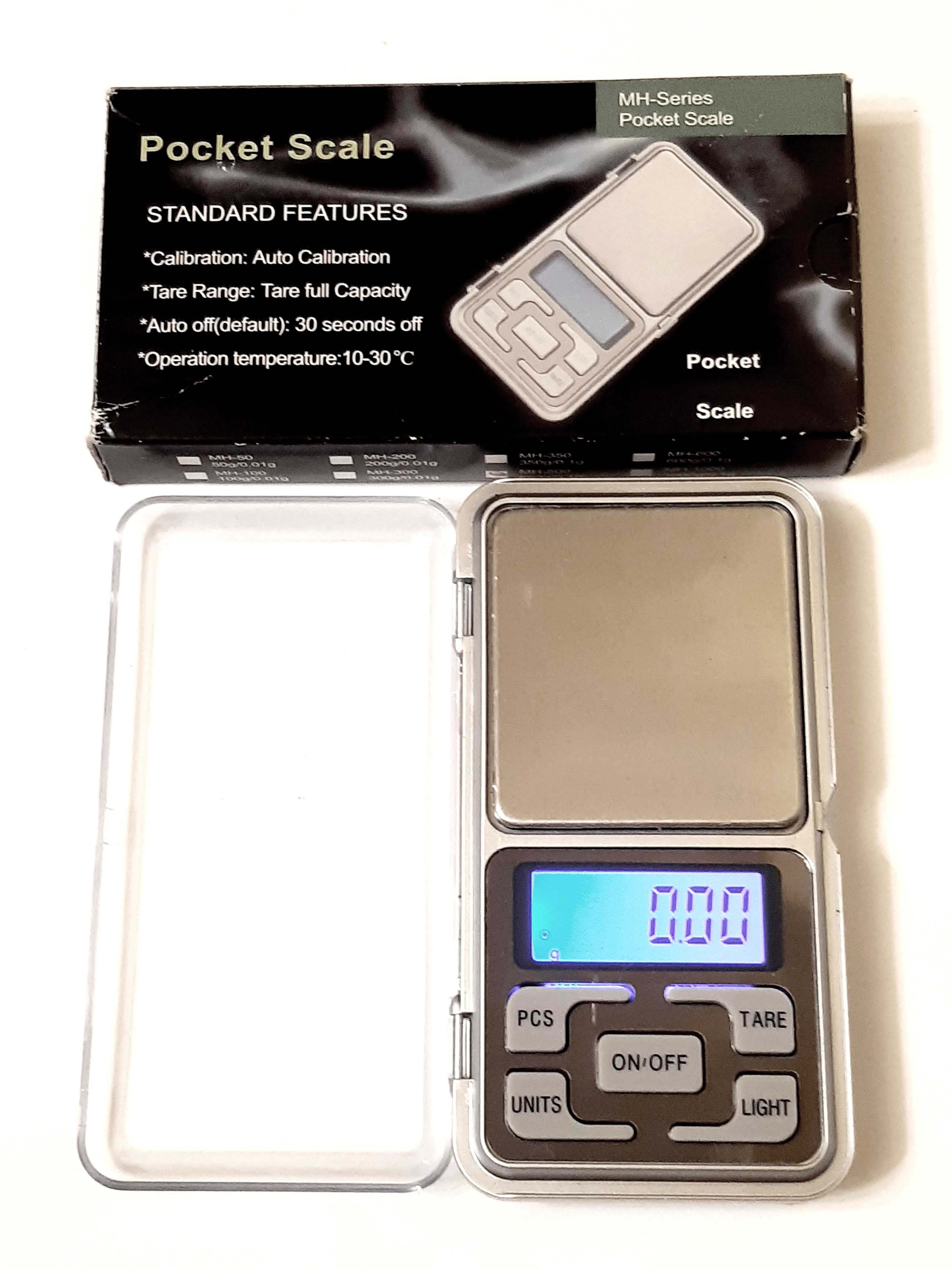 Весы электронные карманные Pocket Scale 200 г, шаг 0,01 г, весы книжка