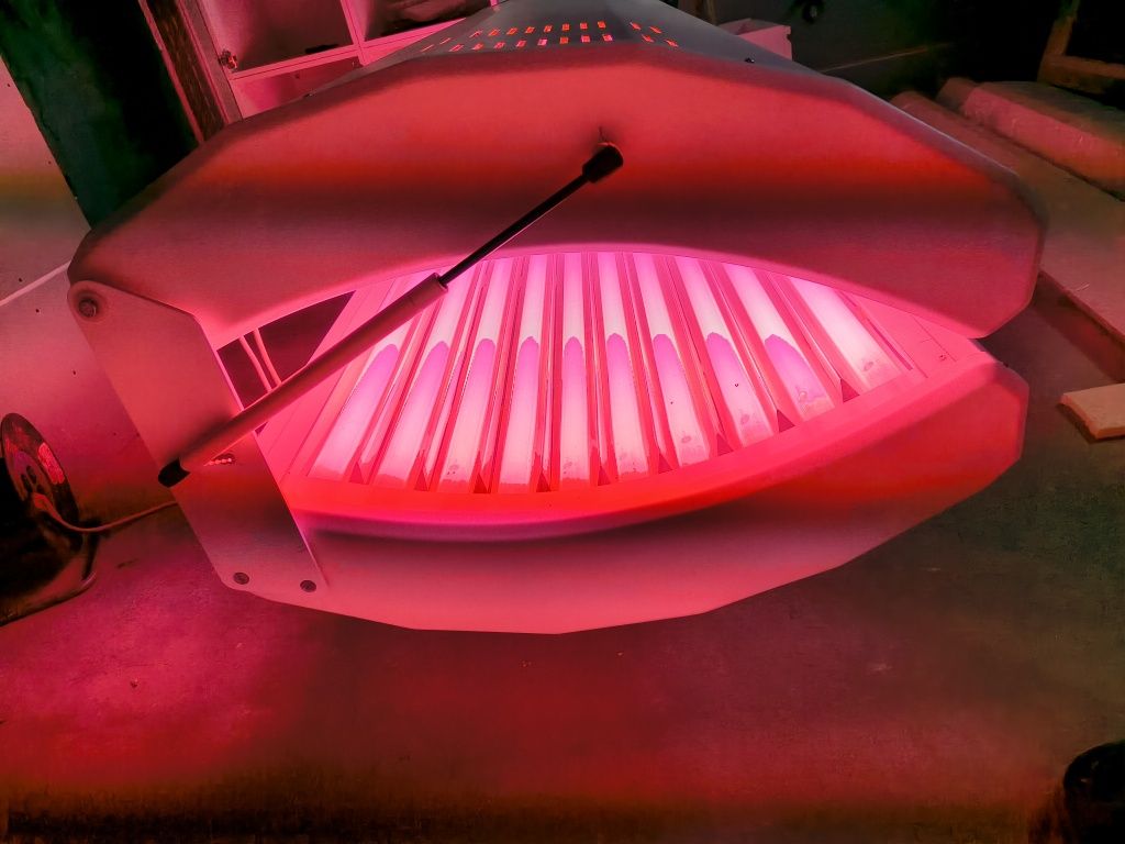 Solarium domowe.