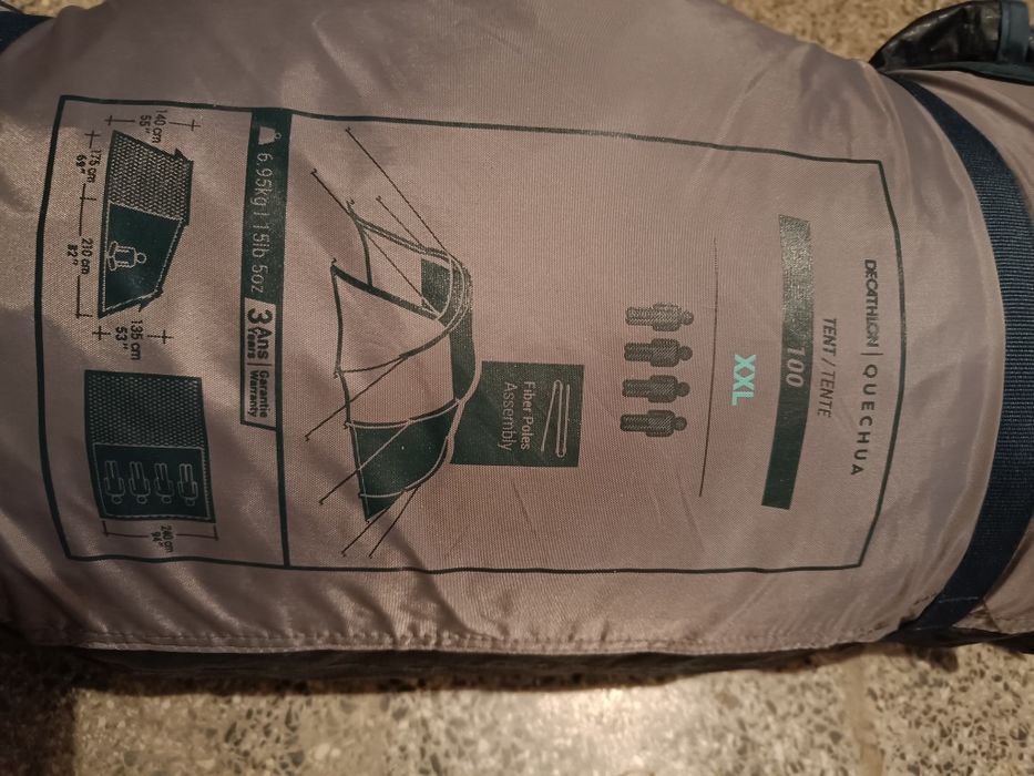 Namiot 4 osobowy Quechua MH100