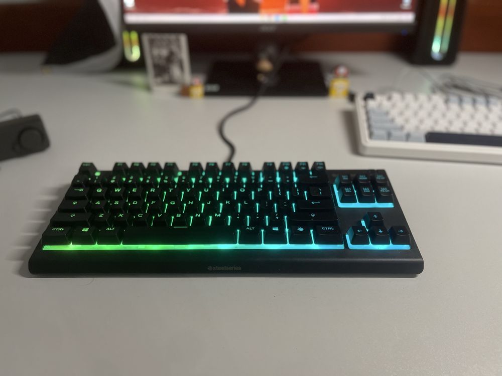 Klawiatura SteelSeries Apex 3 TKL - JAK NOWA! Z ORYG. PUDEŁKIEM!
