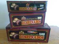 Vendo caixas com tubos para fazer cigarros marca DESPERADOS