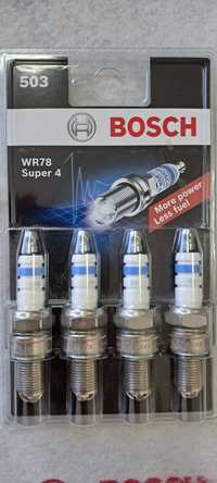 Свічки запалювання Bosch WR78 SUPER-4 0.9mm 4шт Lada 2108/2115 Daewoo