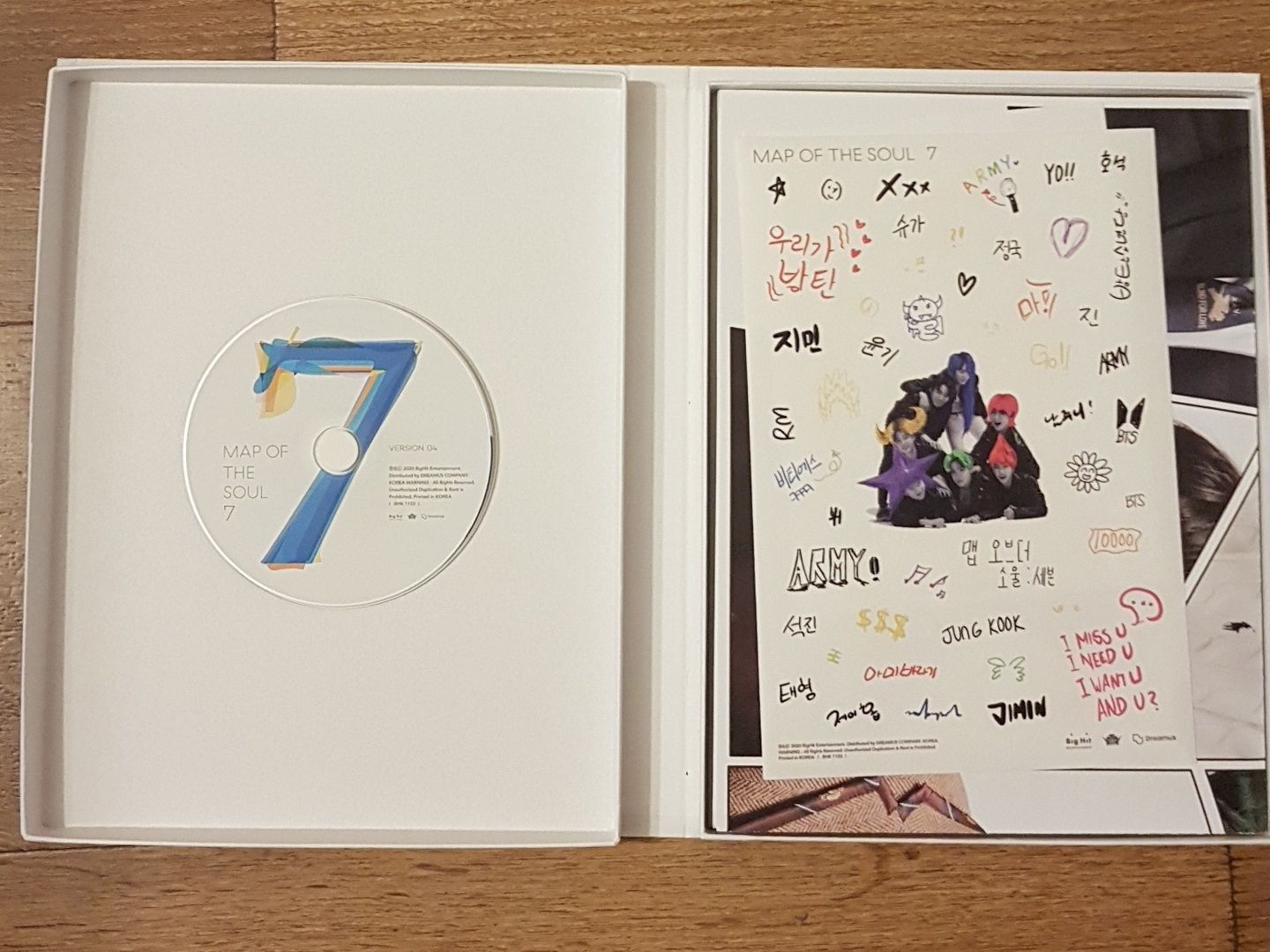 Album BTS: Map of the Soul: 7 Version 04 (CD)