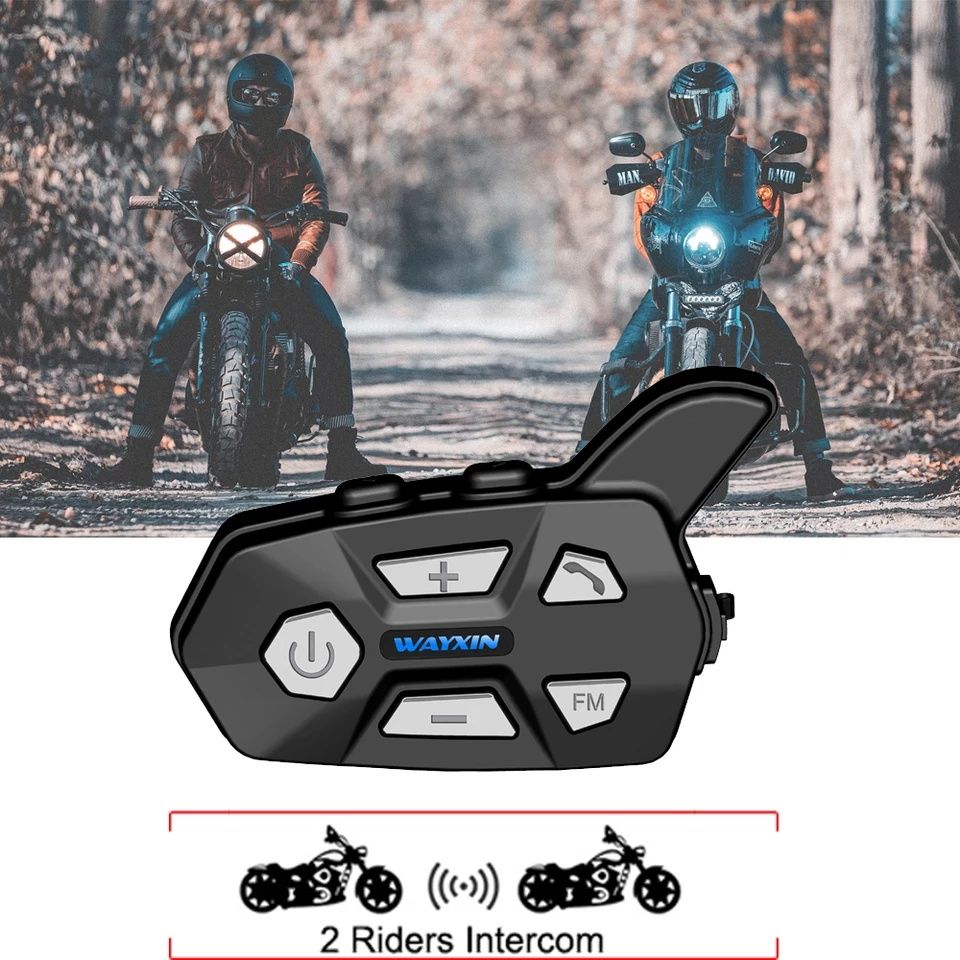 Intercomunicador Bluetooth interfone capacete moto telemóvel