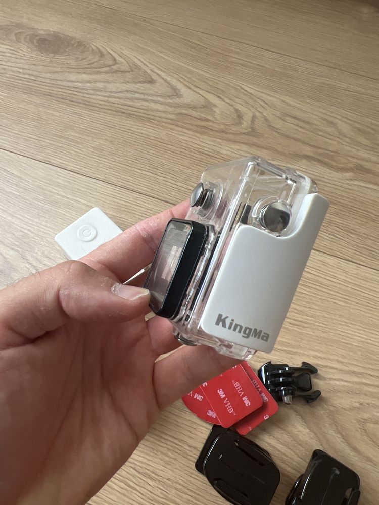 Xiaomi YI Action Camera (biała), wodoszczelna obudowa