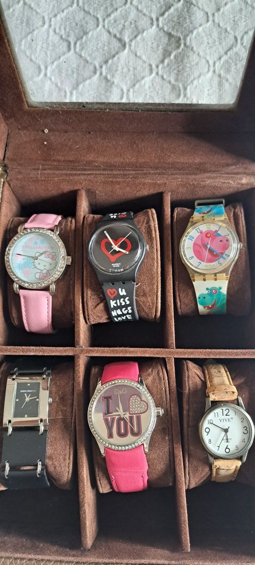 Conjunto 6 relógios