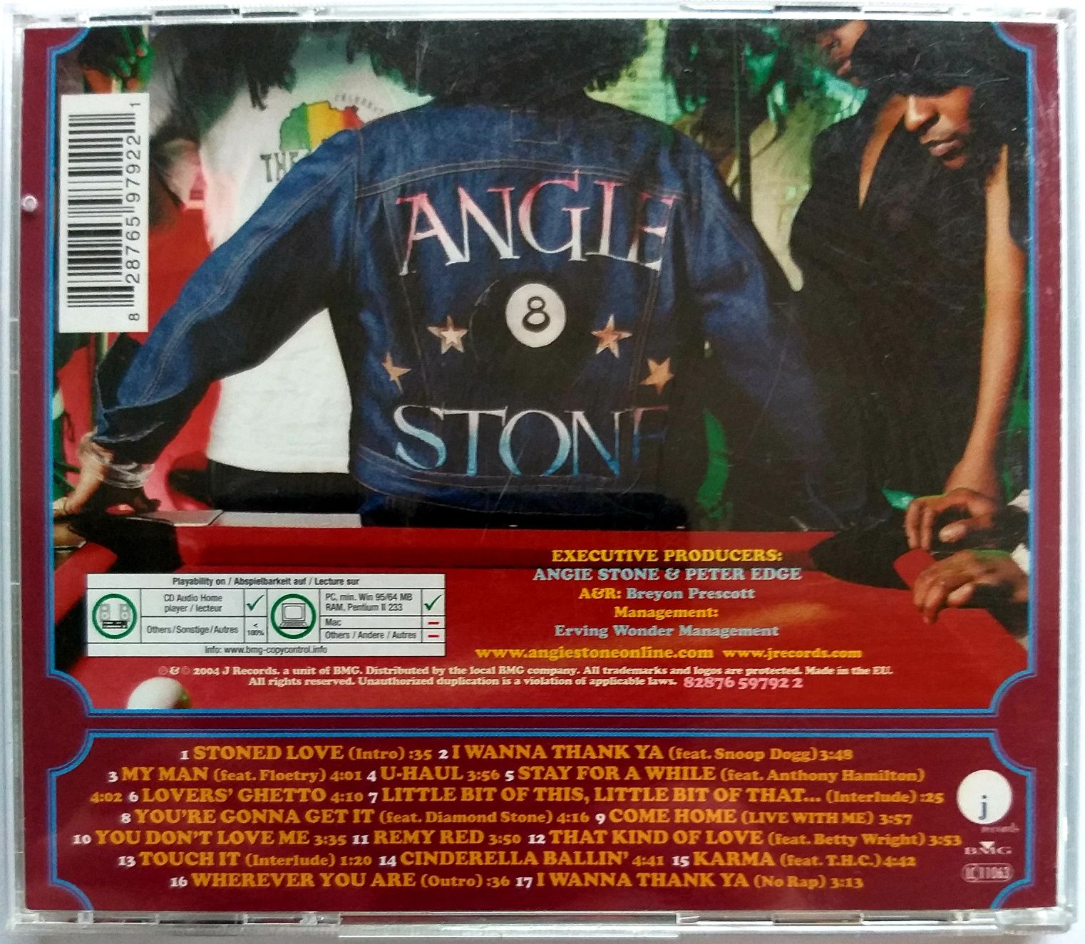 Angie Stone Stone Love 2004r