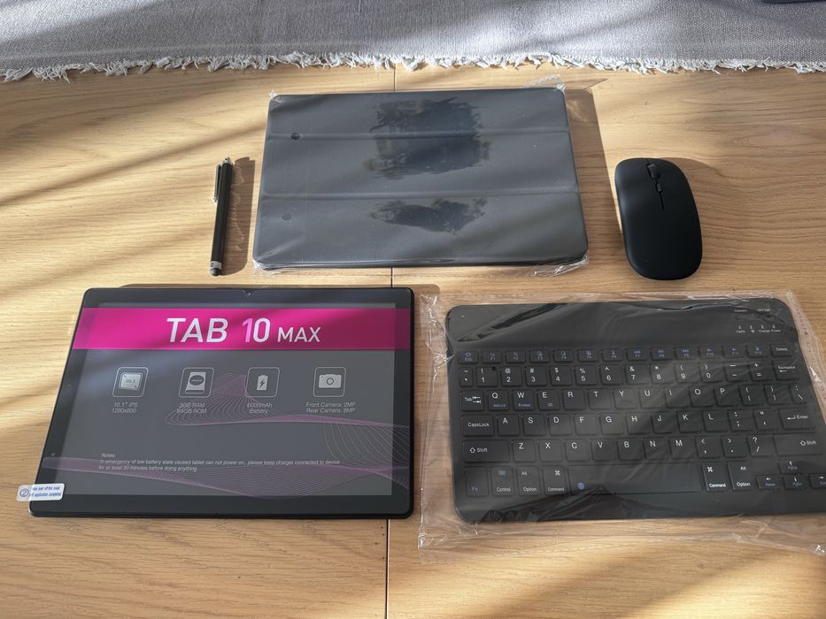 Планшет FitiFun Tab 10 Max з клавіатурою Android 15