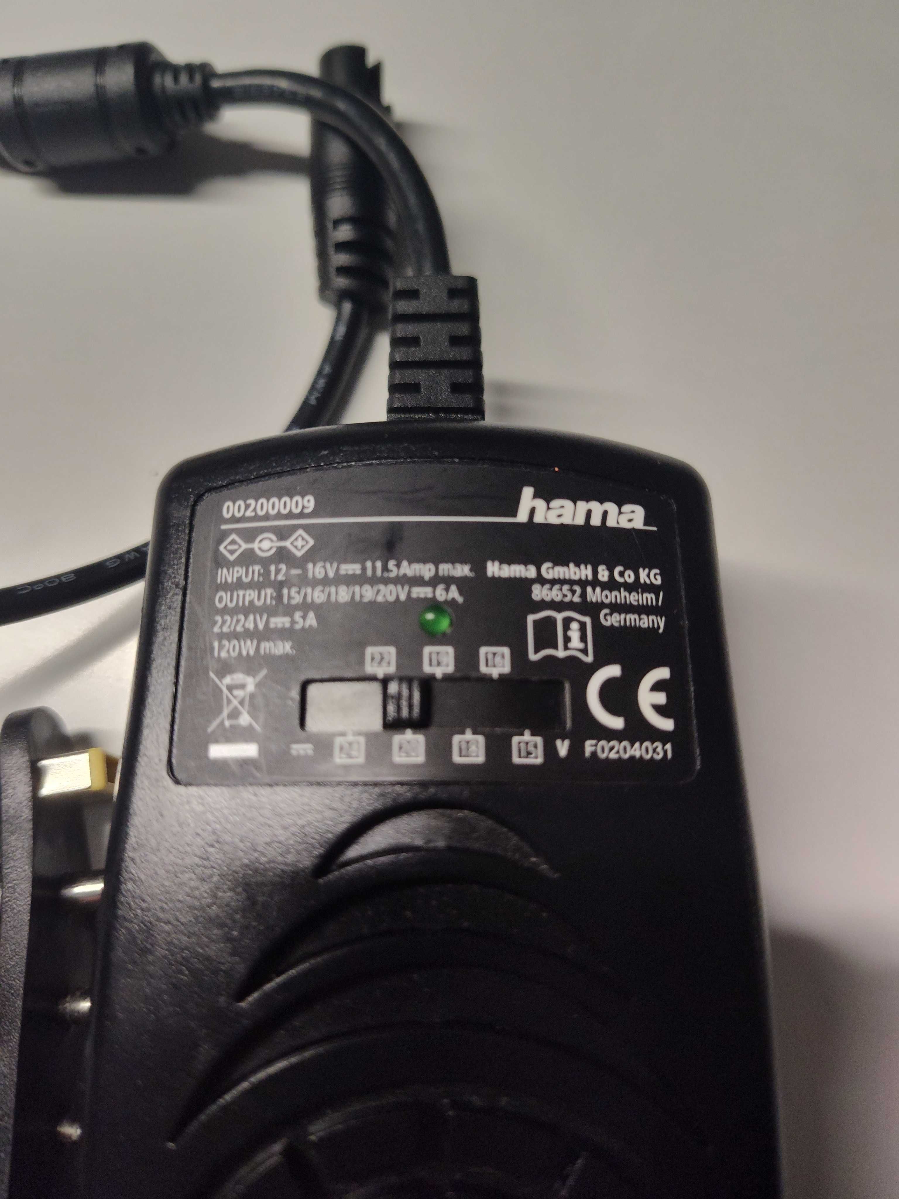 Zasilacz samochodowy do laptopa 120w