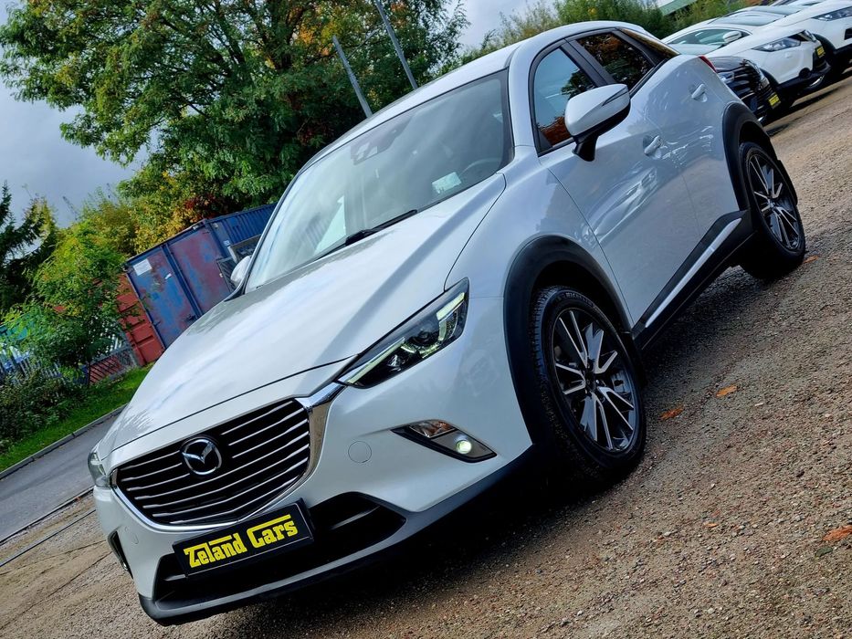 Mazda CX-3 FULL LED Optimum Serwis HeadUp BOSE Kamera Navi Europa Gwarancja
