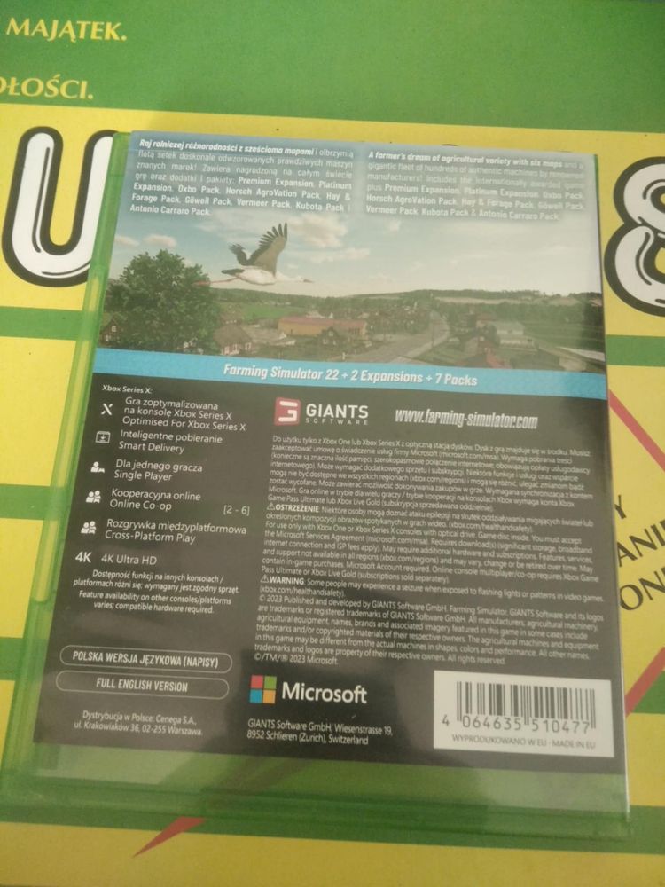 Farming Simulator 22 Premium Edition na konsole Xbox series S NOWA