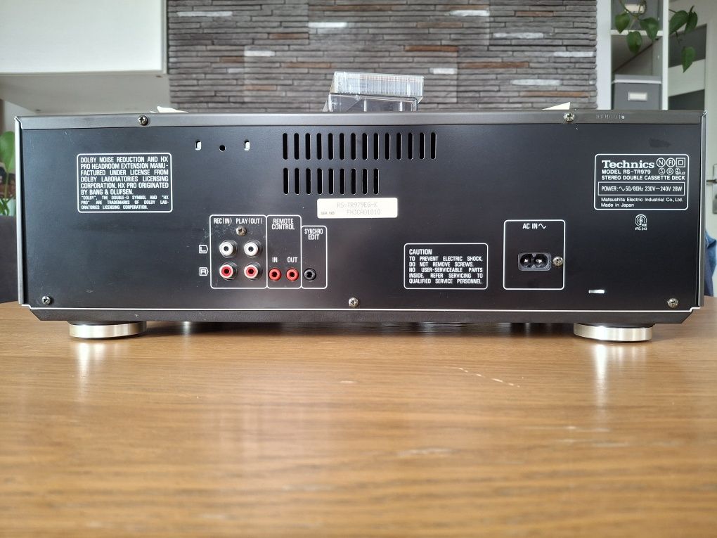 Technics RS-TR979 jak nowy magnetofon