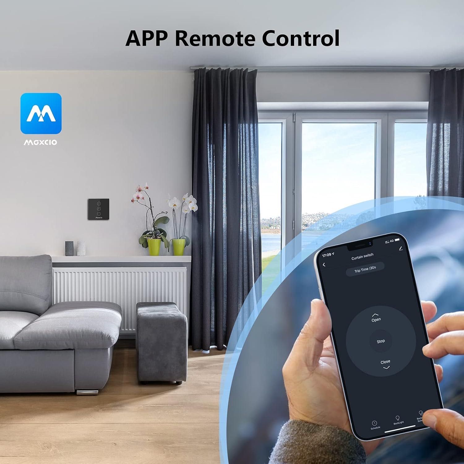 Przełącznik rolet Maxcio WF-CS01 WiFi