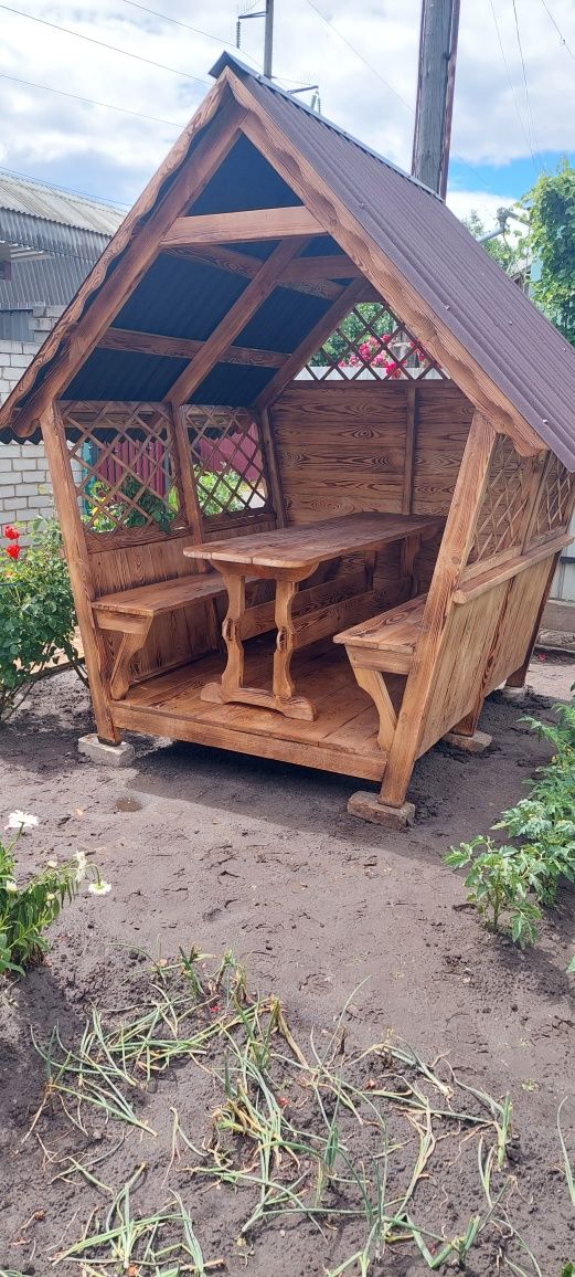Бесідка дерев'яна