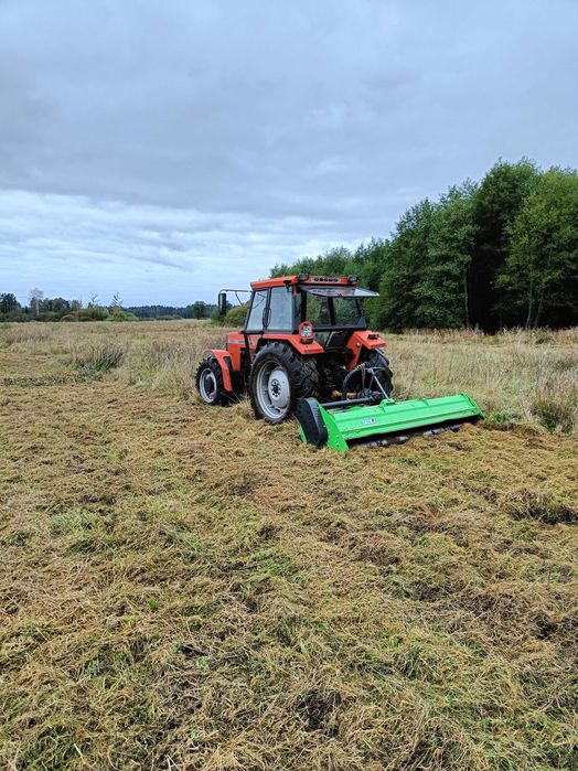 Wynajem mulczera Usługa mulczowania kosiarka bijakowa TALEX 2,8 m