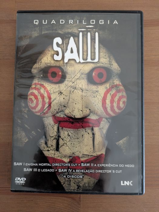 Quadrilogia SAW - Edição Colecionador (COMO NOVO)